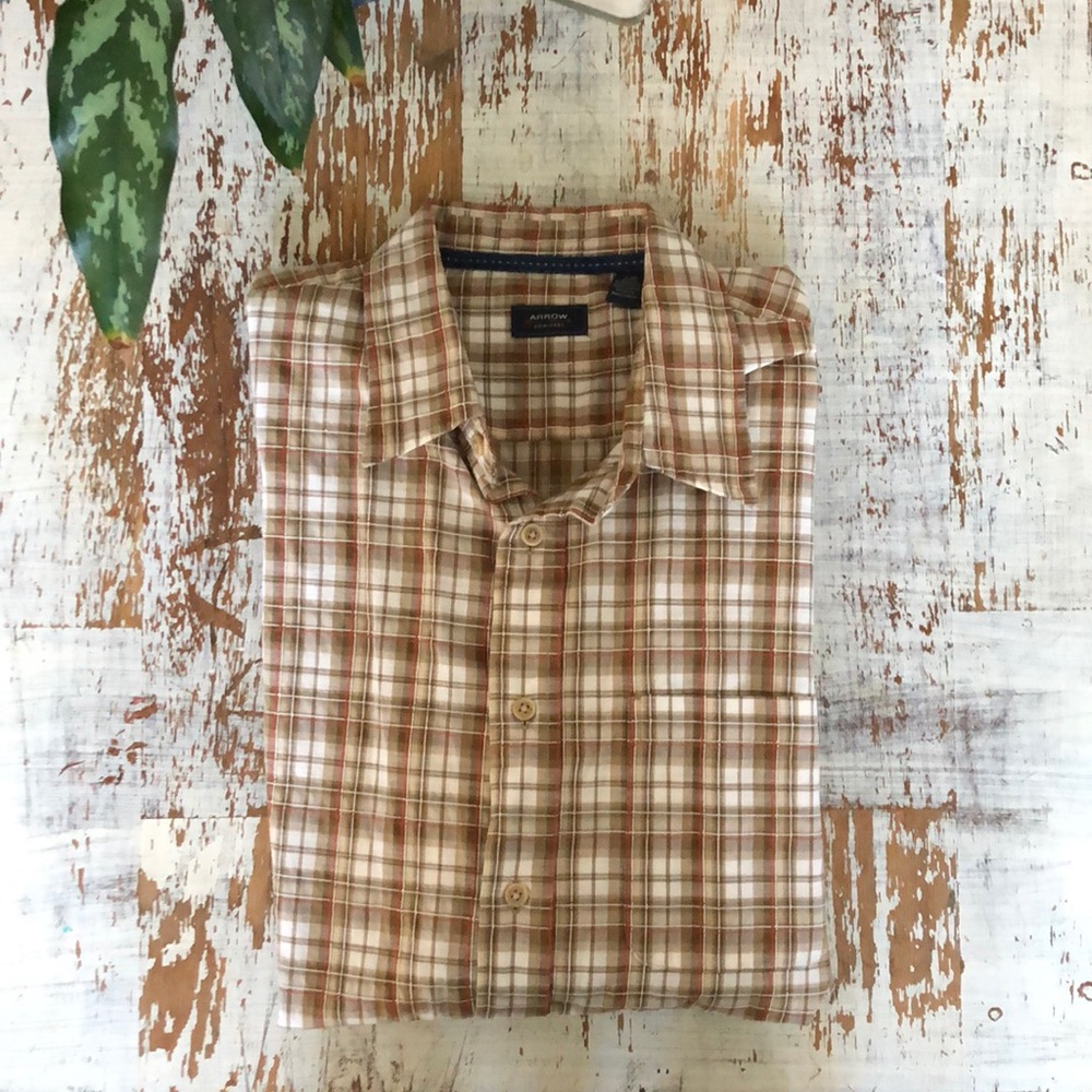 Arrow Short Sleeve Button Down